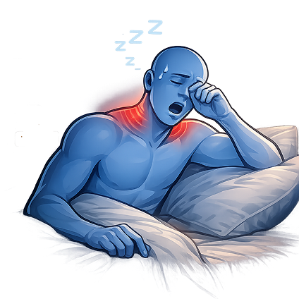 Waking up tired